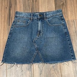 Denim Co Denim Mini Skirt. Size 6.